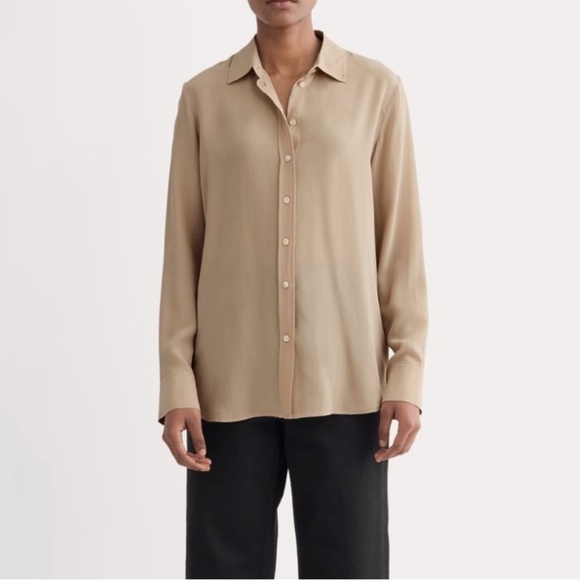 Everlane Must-Have Silk Button-up 00 - Picture 1 of 6